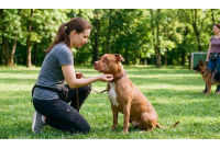 การฝึกสุนัขพิตบูลให้เป็นมิตรและมีวินัย