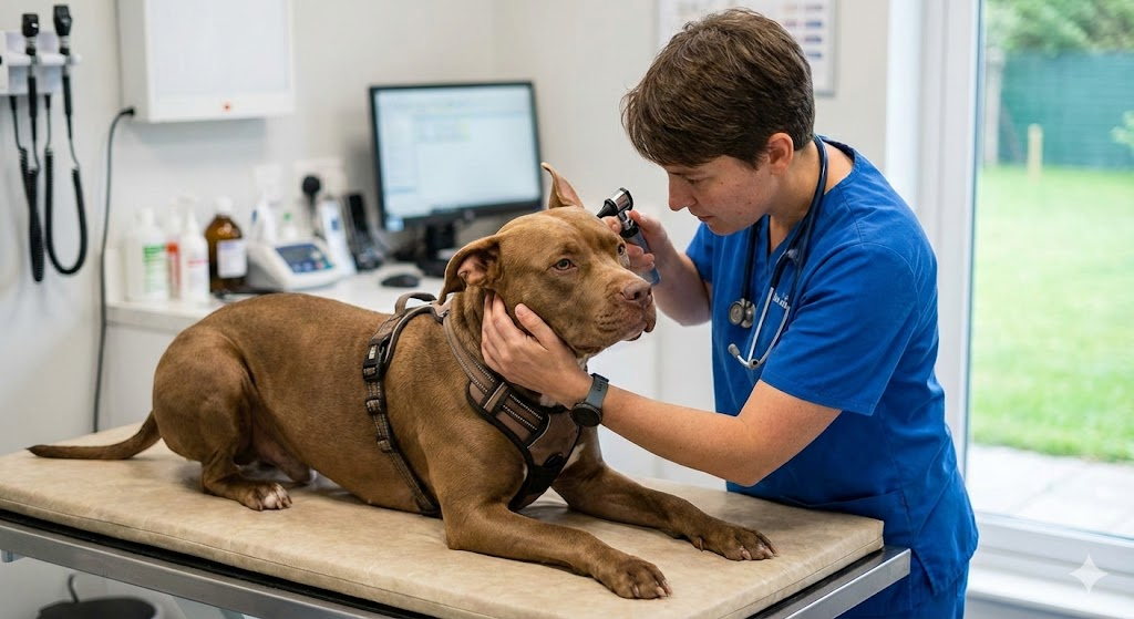 การดูแลสุนัขพิทบูล การดูแลสุนัขพิทบูล