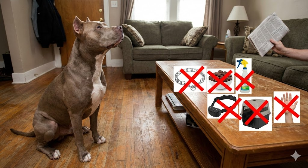 6 สิ่งต้องห้ามเด็ดขาดในการเลี้ยงสุนัขสายพันธุ์พิตบูล 6 สิ่งต้องห้ามเด็ดขาดในการเลี้ยงสุนัขสายพันธุ์พิตบูล