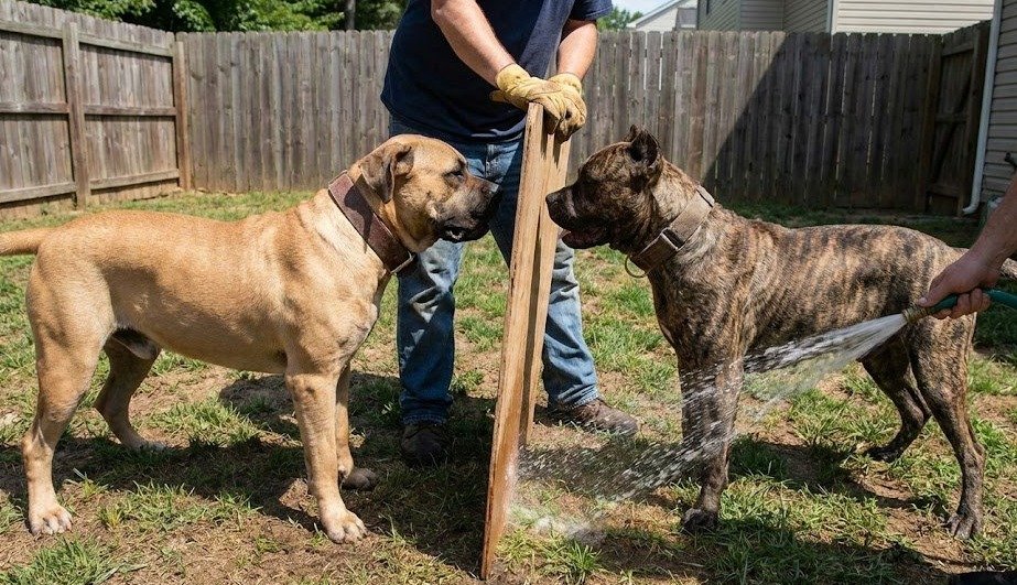 วิธีแยกพิตบูลกัดกันต้องทำอย่างไร