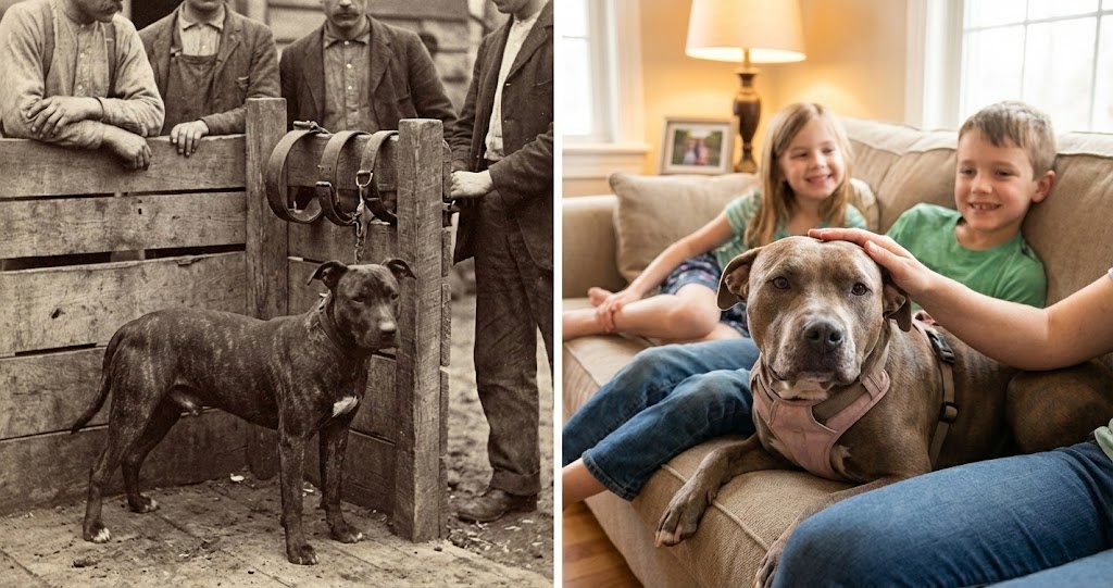 ต้นกำเนิดพิตบูล: ย้อนรอยประวัติศาสตร์จากสุนัขนักสู้สู่เพื่อนคู่ใจ ต้นกำเนิดพิตบูล: ย้อนรอยประวัติศาสตร์จากสุนัขนักสู้สู่เพื่อนคู่ใจ