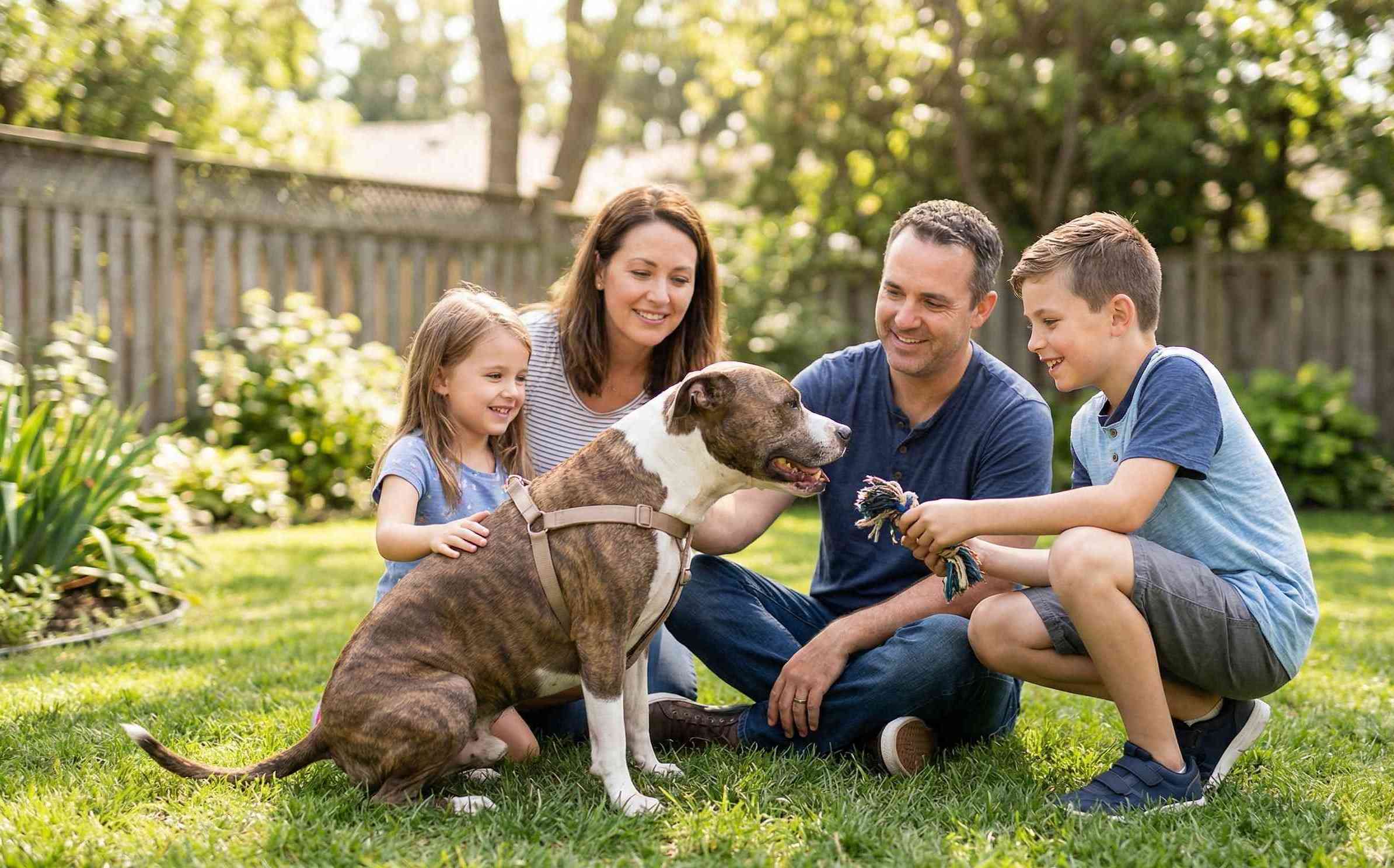 เลี้ยงพิตบูลอย่างไรให้ปลอดภัยและเป็นมิตรกับทุกคนในครอบครัว