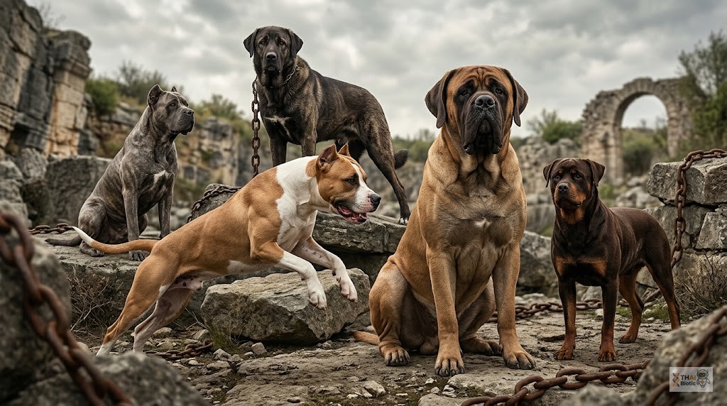 10 อันดับสุนัขที่แข็งแรงที่สุดในโลก: เปิดขุมพลังพละกำลังและกรามมหาศาล